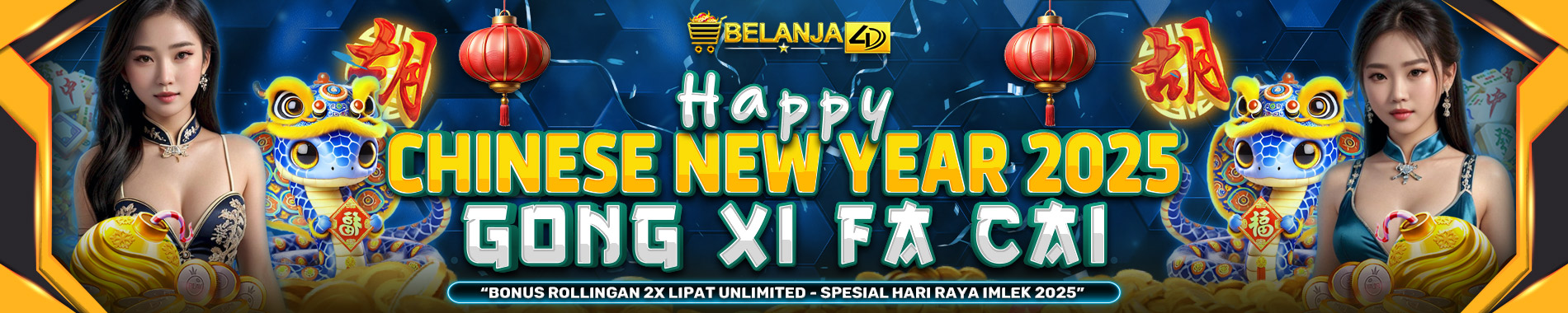 Bonus Spesial Hari Raya Imlek 2025